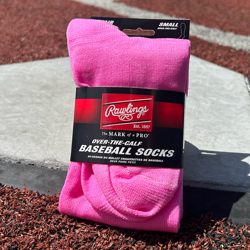 Adult Over-The-Calf Baseball Socks - Cushioned Breathable Team Socks