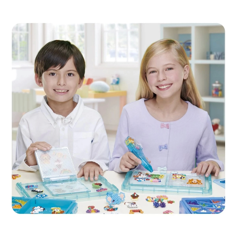 Aquabeads Star Beads Refill Set - Over 800 Colorful Star-Shaped Craft Beads for Kids