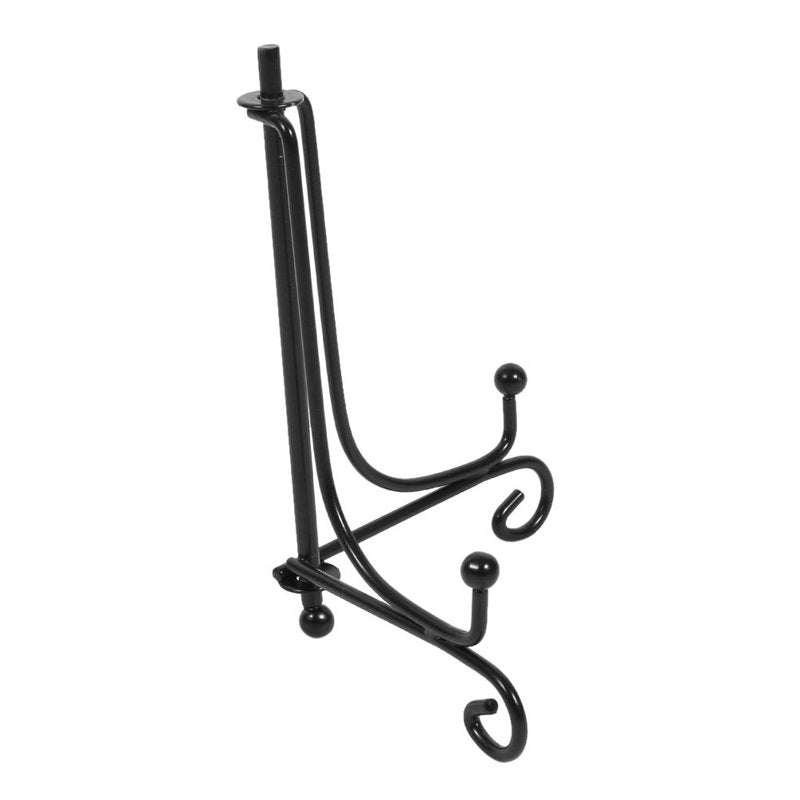 Iron Display Stand for Plates Photos & Art - Multiple Sizes Black