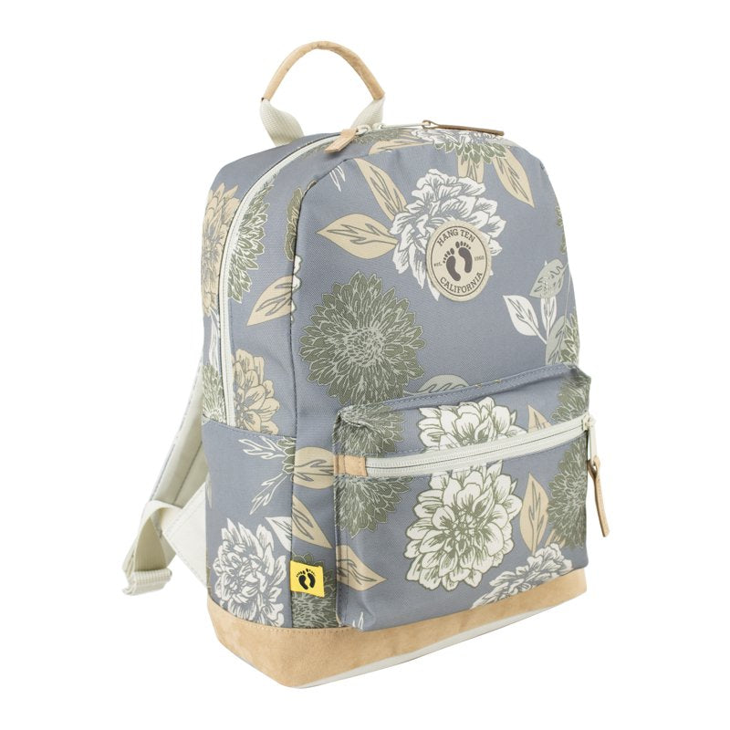Mini Backpack with Water-Resistant Bottom, Adjustable Straps & Multiple Compartments