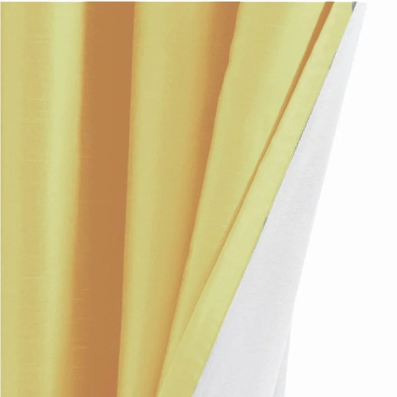 Blackout Window Curtain Drapes Set of 2 - Room Darkening Grommet Panels for Bedroom & Living Room