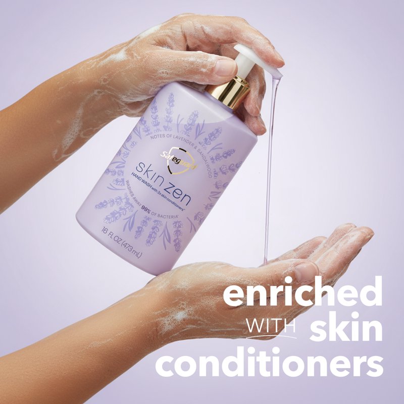 Liquid Hand Soap with Lavender & Sandalwood | 3 Pack, 16 fl oz