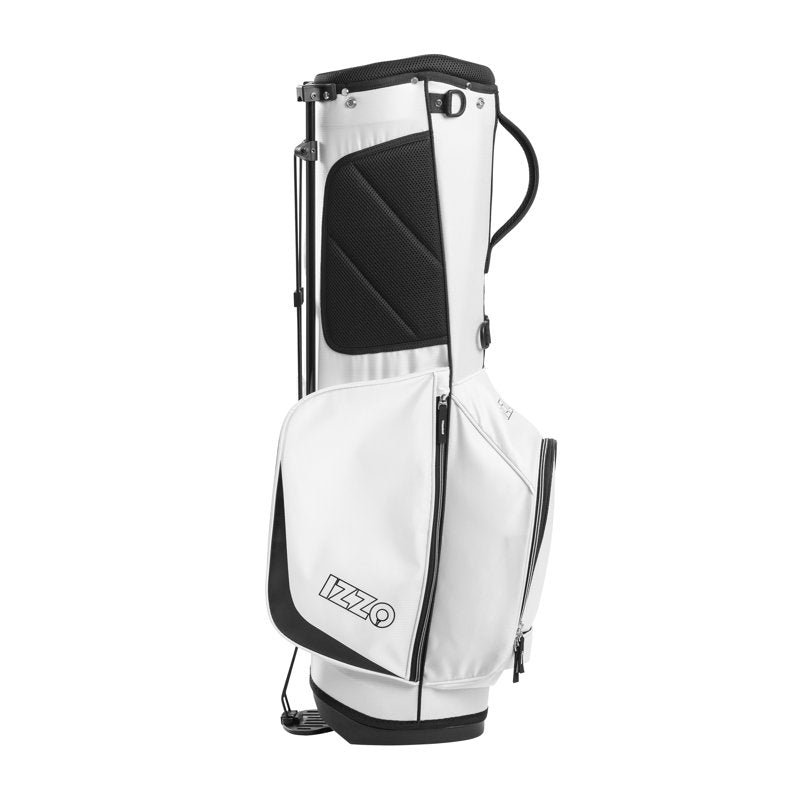 Izzo Ultra-Lite Stand Bag – White (3.2 lb)