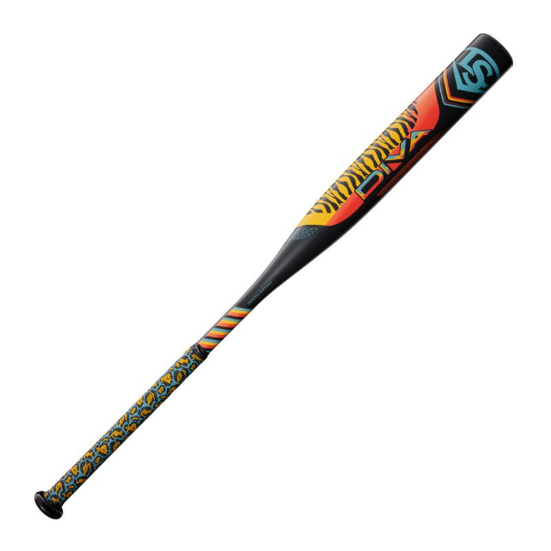 Wilson Louisville Slugger 2022 Diva Fastpitch Bat - 27 Inch, Alloy, Tiger Print