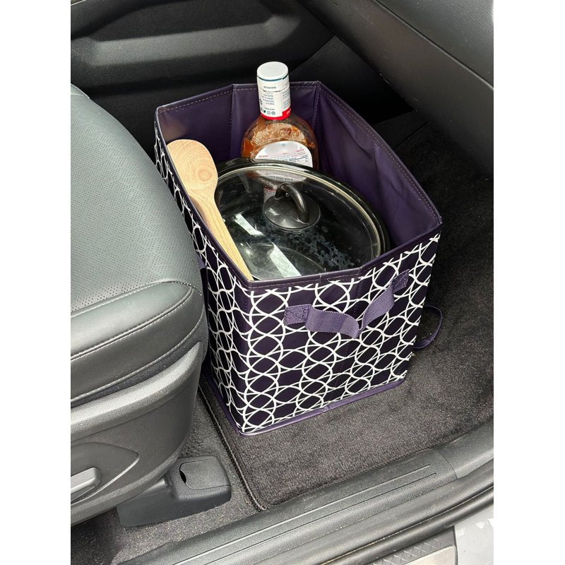 Collapsible Storage Totes Set of 3 - All-Purpose Heavy Duty Buckets