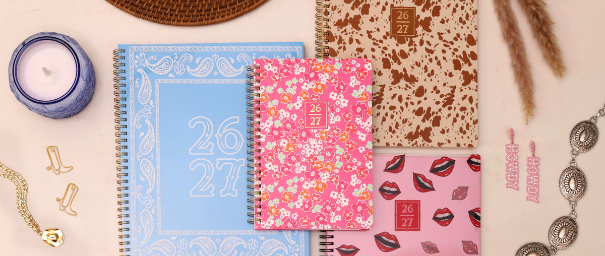 Jessie James Decker for Blue Sky 15-Month Weekly & Monthly Planner 7 x 9 Highland Tan