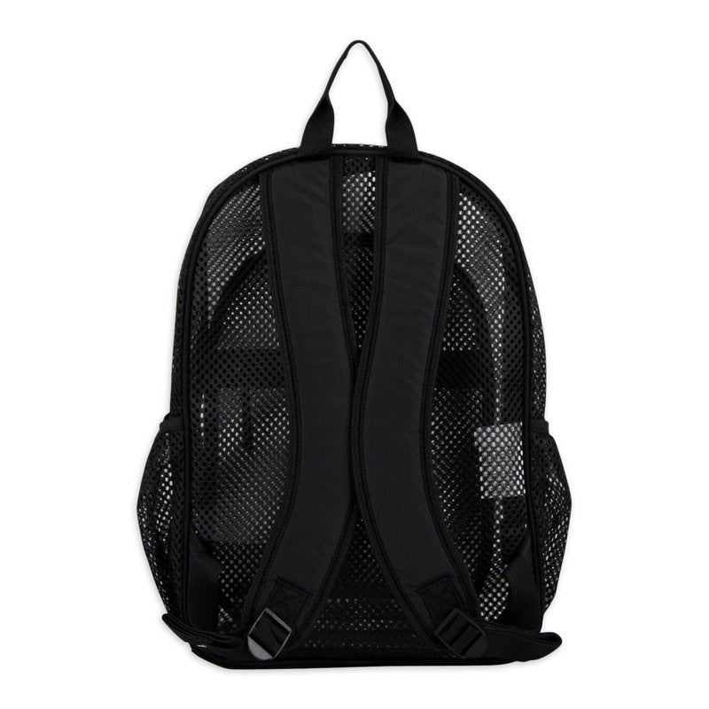 Mesh Backpack with Padded Straps and Large Storage for School & Sports