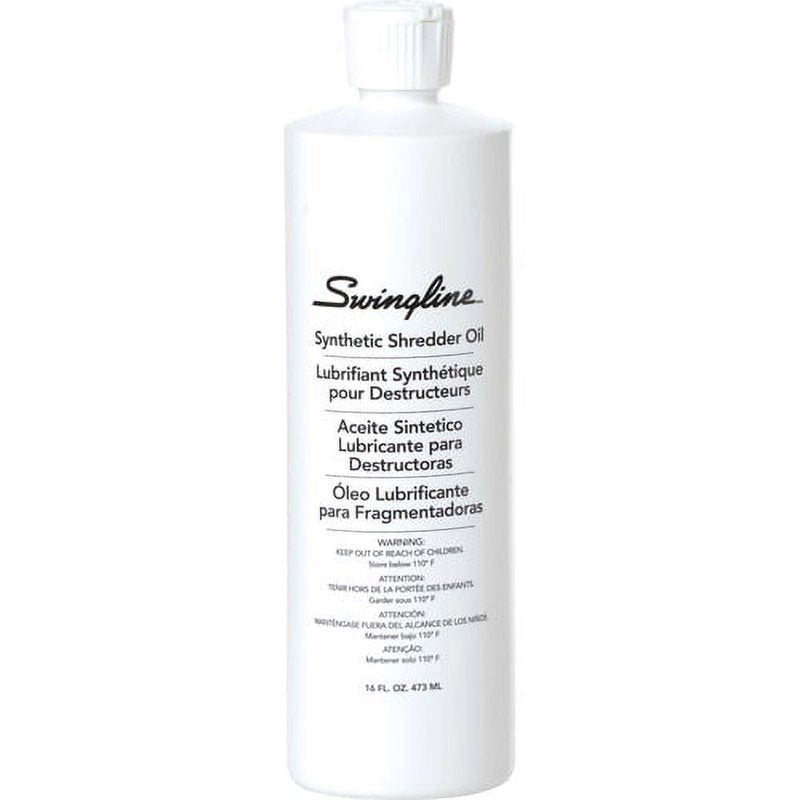 GBC Shredder Oil - 16 oz Lubricant for Office Shredders, Reduces Jams