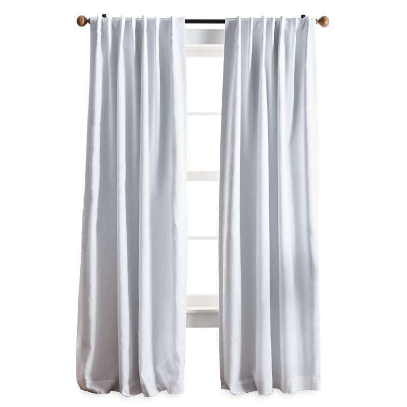 Indoor Blackout Curtain Panel Set - Light-Blocking Window Treatment for Bedroom & Living Room
