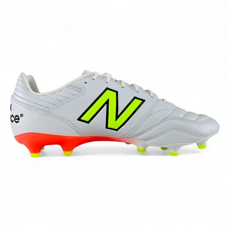 New Balance 442 Pro FG v2 Firm Ground Soccer Cleats - White, Men’s US 10 (MS41FMB2) Variation: 10, Medium