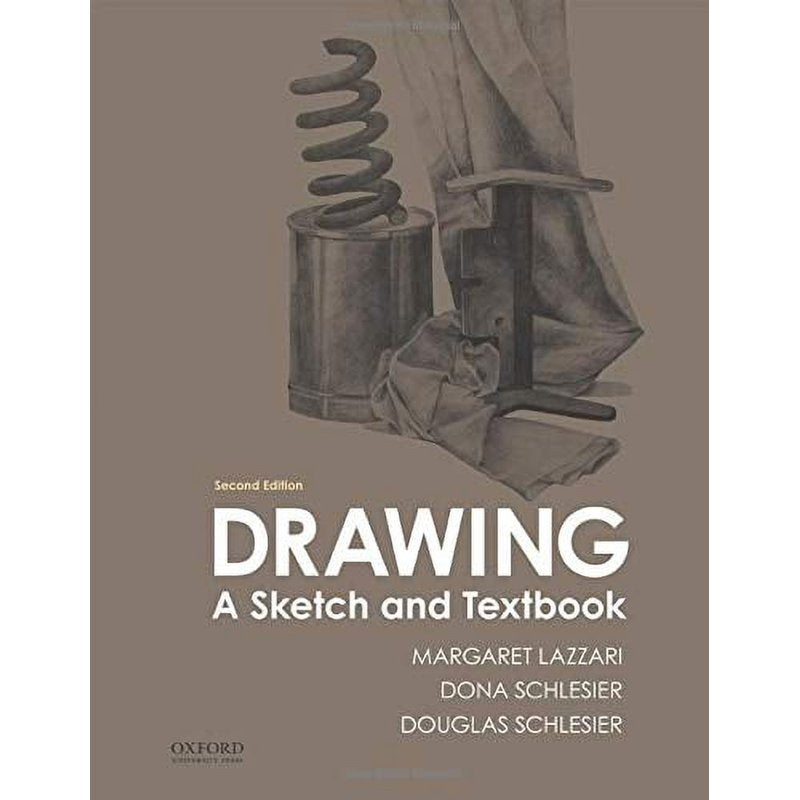 Drawing Textbook and Sketchbook for Art Students - Spiral Bound