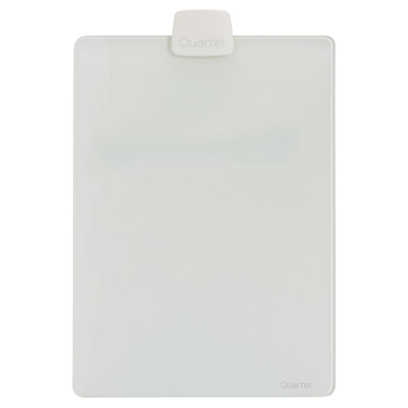 Quartet Glass Dry-Erase Desktop Easel 9x11 White Surface - Single