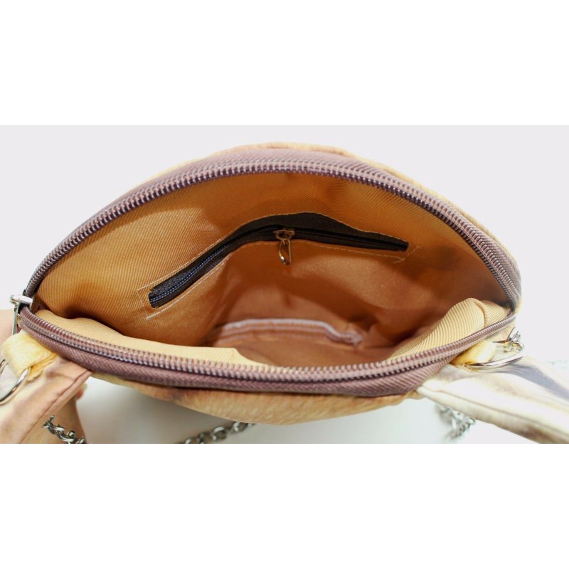 Women's 3D Dog Face Crossbody Bag - Adorable Novelty Purse