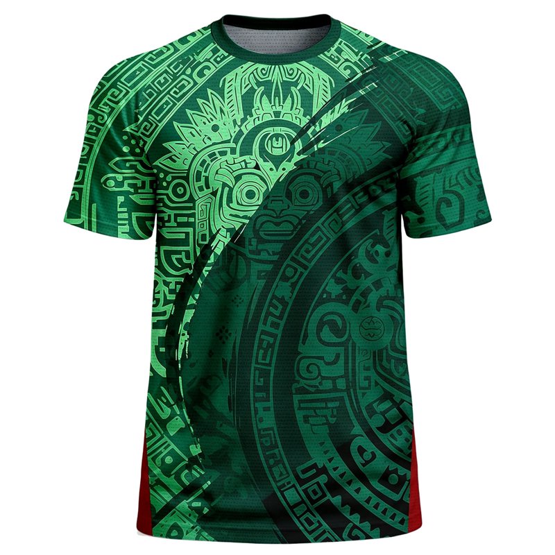 Mexico Soccer Jersey for Men - Quick-Dry Breathable Athletic Shirt, Loose Fit