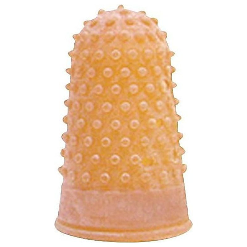 Medium Rubber Finger Pads for Paper Handling - 12 Pack