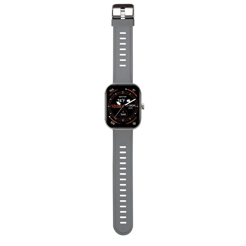 Smartwatch with 2.02" AMOLED Screen, Bluetooth Calls, 100+ Workout Modes, Sleep & Heart Rate Monitoring
