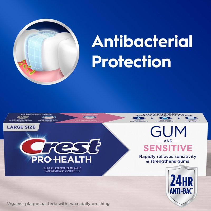 Pro-Health Gum & Sensitive Toothpaste - Relieves Sensitivity & Protects Gums 4.8 oz