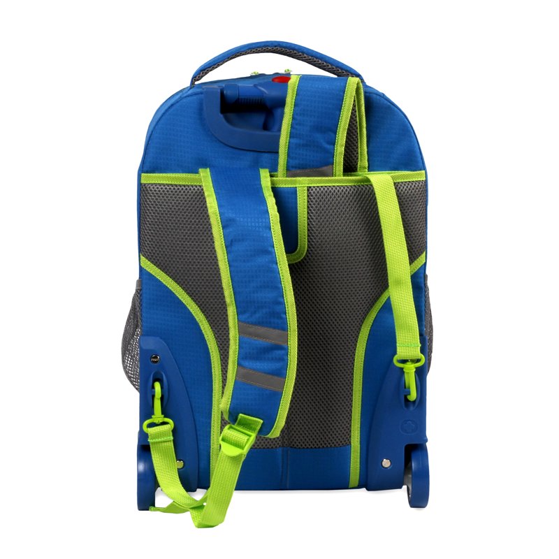 18-Inch Rolling Backpack for Kids & Adults - School & Travel