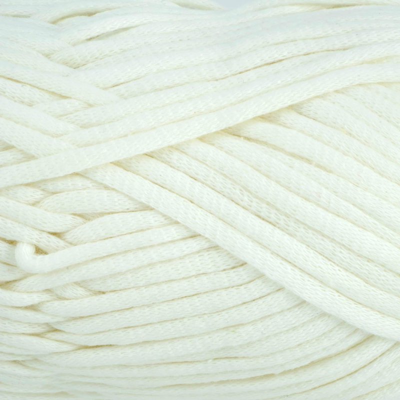 Medium Weight Tube Yarn for Knitting & Crochet - 8 Skeins, Cotton Nylon Blend