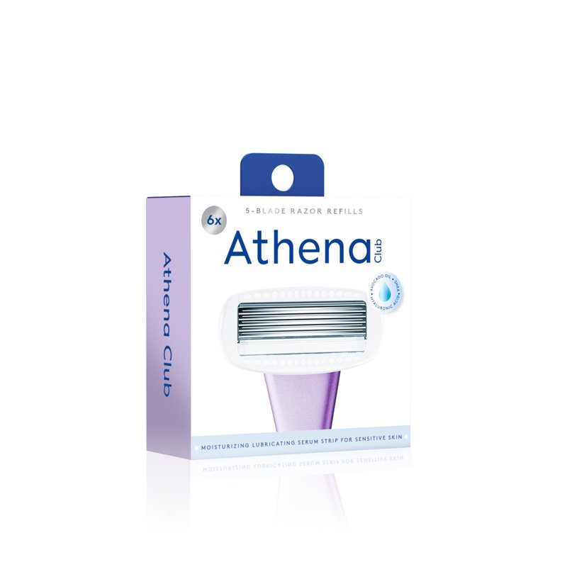 Women’s Razor Blade Refills with Moisturizing Serum - 6 Count