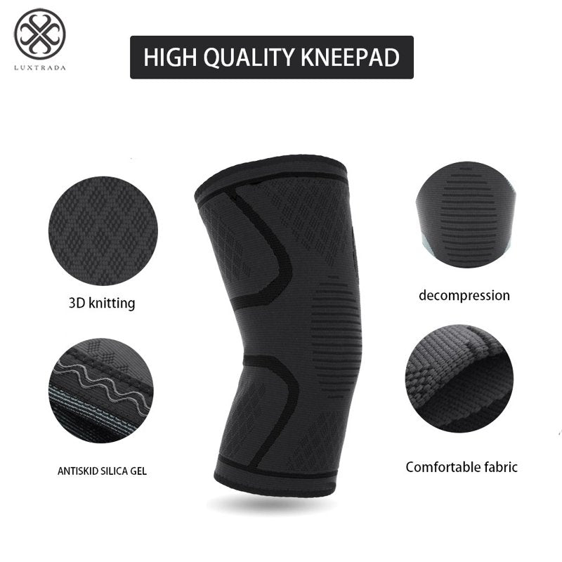 Breathable Knee Support Sleeves for Sports Injury Recovery & Pain Relief