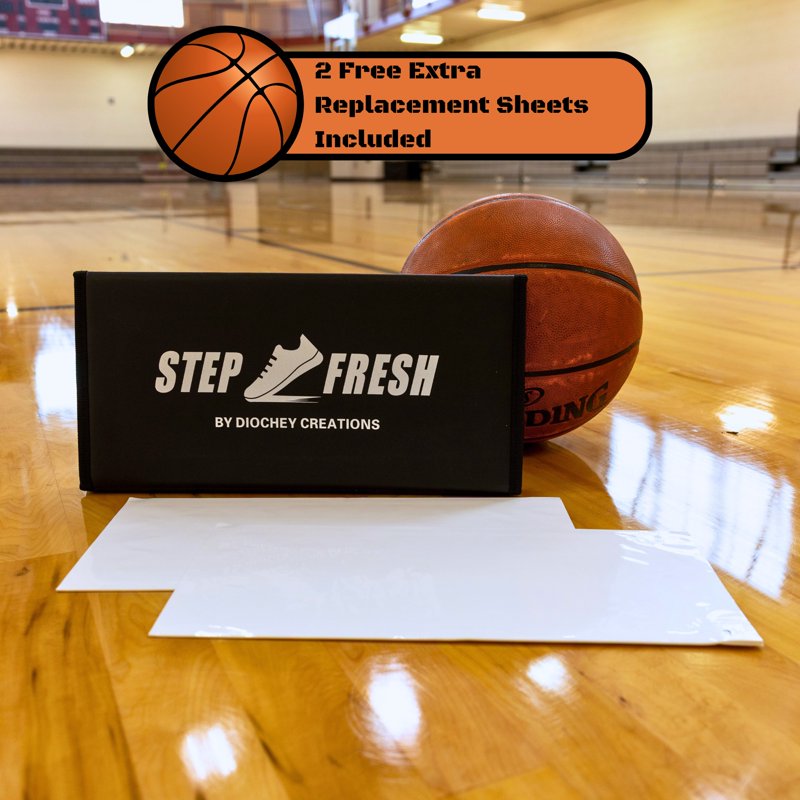 Portable Basketball Shoe Traction Mat - 120 Layers Non-Slip Grip Pad for Court Stability