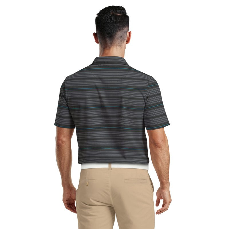 Performance Stripe Golf Polo Shirt for Men & Big & All Sizes