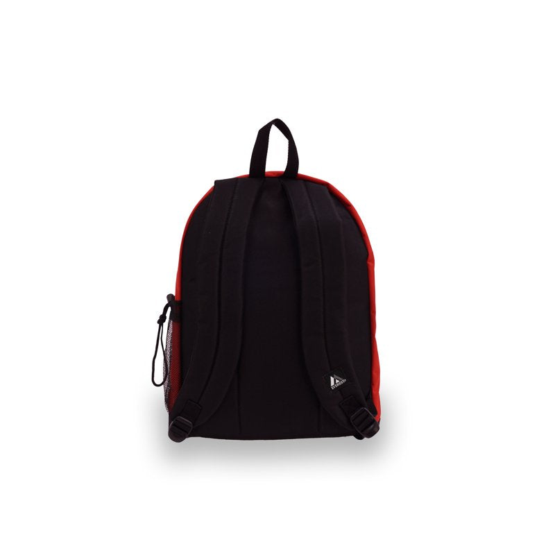 Unisex Standard Backpack with Multiple Compartments - Red & Black Options