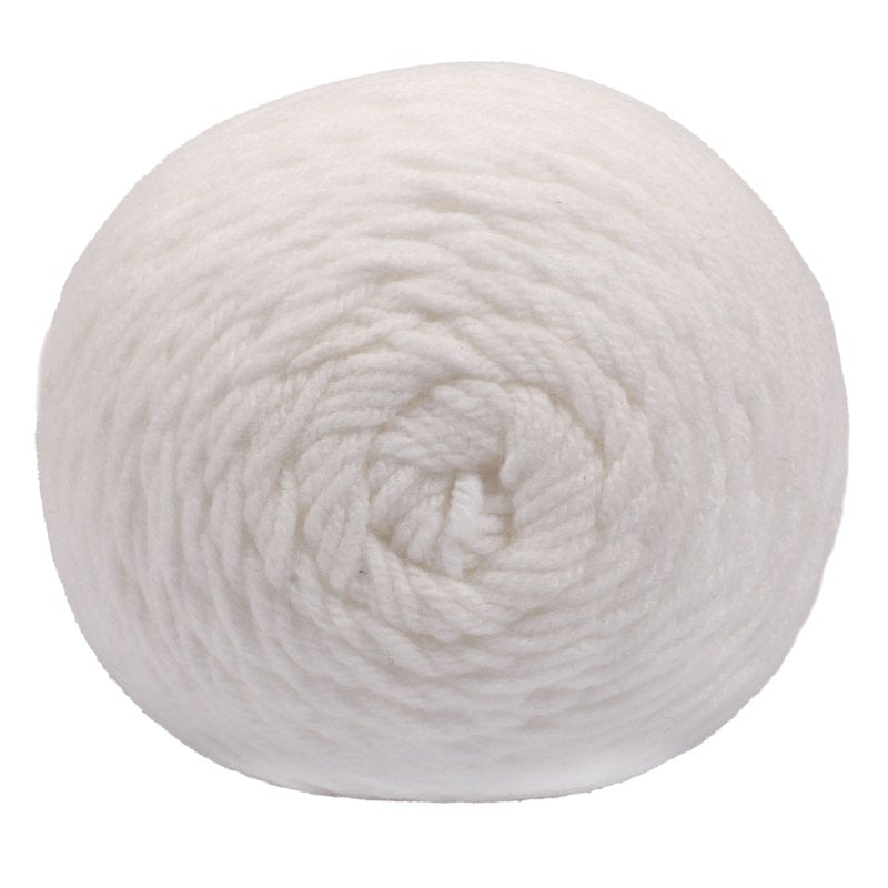 Medium Acrylic Yarn for Knitting and Crochet - 14 oz, 798 yd, White