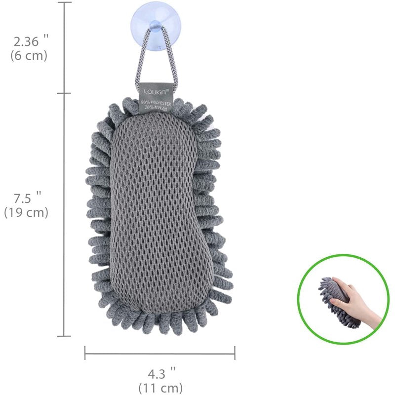 Microfiber Whiteboard Eraser with 3.4 oz Whiteboard Cleaner - Reusable Glass & Dry Erase Tool
