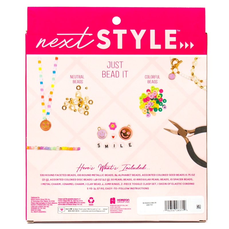DIY Beaded Jewelry Kit - Create 15 Custom Accessories with 750+ Beads