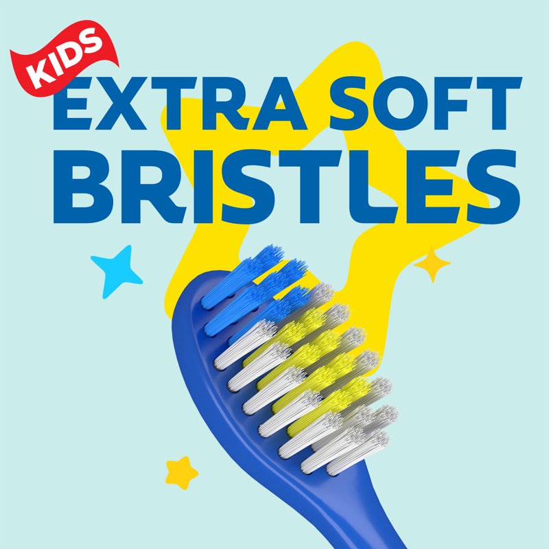 Kids Extra Soft Toothbrush Pack for Ages 2-8 - Ocean Explorer Theme