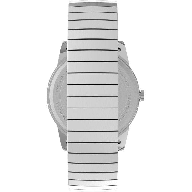 Timex Men's Easy Reader Watch with Indiglo Light and Stainless Steel Band