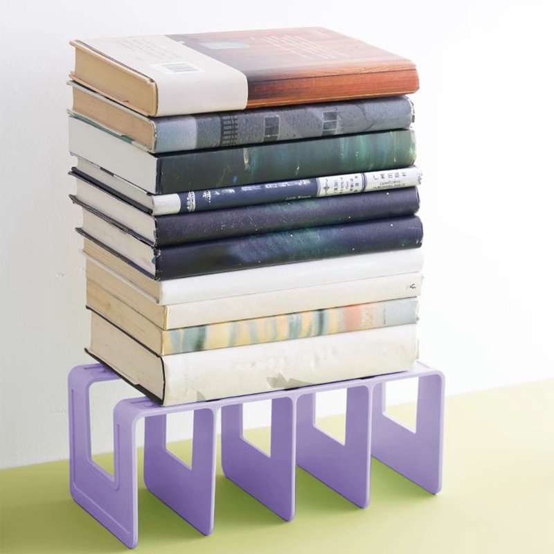 Vertical File Sorter Organizer for Desk, Plastic Document & Mail Holder, Office & School Use