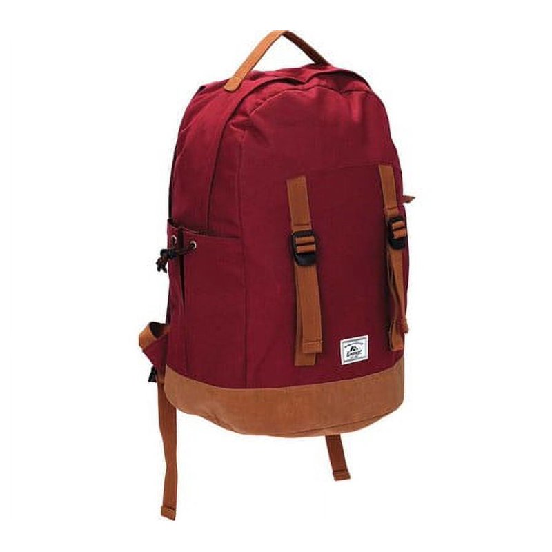 Unisex School & Travel Backpack 17.5 Inch Capacity Burgundy or Colors