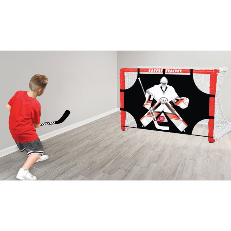 Mini Hockey Stick and Ball Set - 19 Inch Indoor Outdoor Play for Kids & Adults