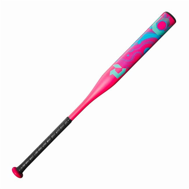 DeMarini 2025 Uprising (-12) Fastpitch Softball Bat Pink Blue - Multiple Sizes