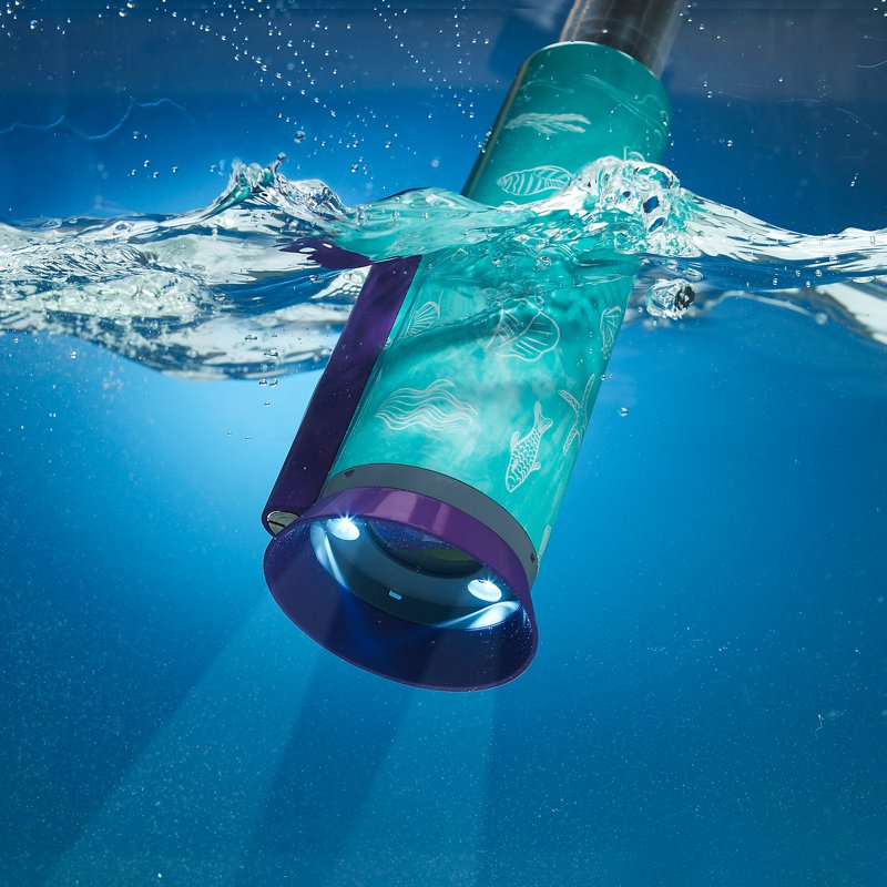 Underwater Viewing Scope with LED Lights and Activity Journal - Water-Resistant Telescopic Marine Explorer