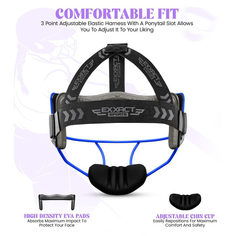 Softball Face Mask for Girls and Adults Lightweight Protective Gear