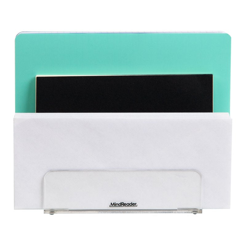 3-Tier Mail Sorter Desktop Organizer Acrylic Office Storage