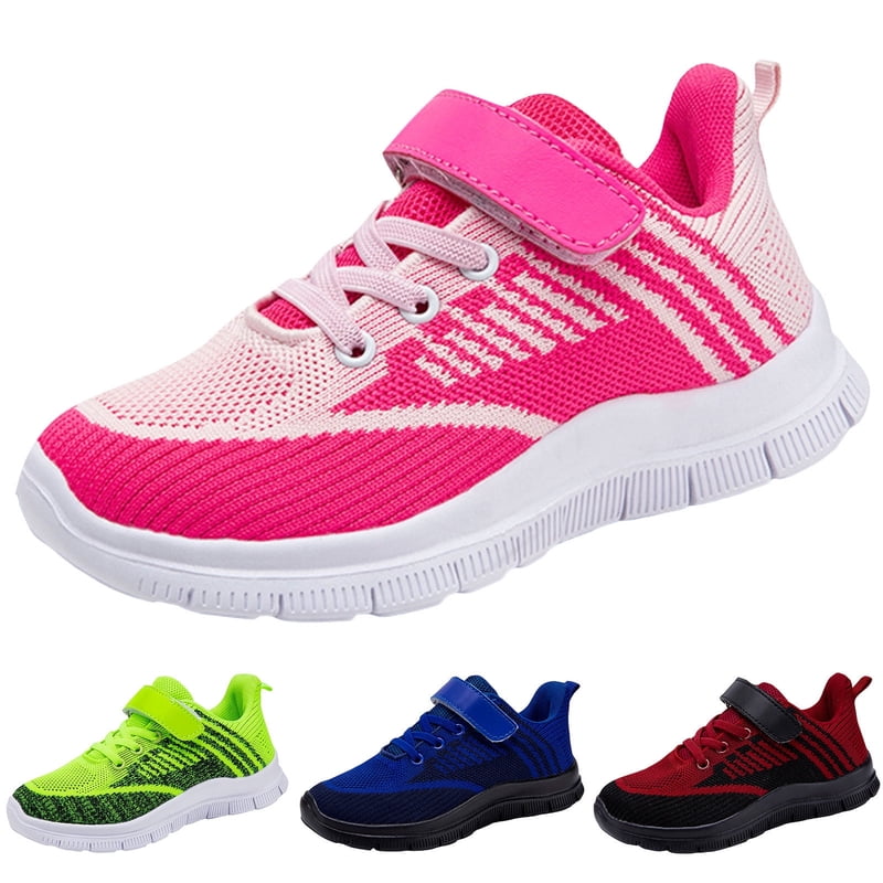 Kids' Athletic Sneakers Lightweight Slip-On Running Shoes for Boys & Girls