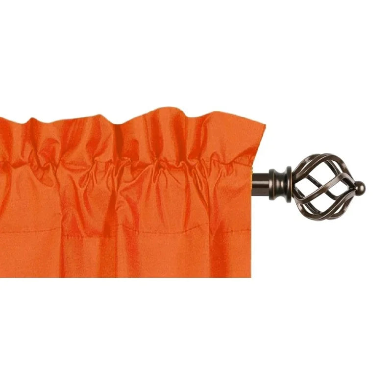 Blackout Window Curtain Panel 35x63 Inches Light-Filtering Microfiber Solid Rod Pocket