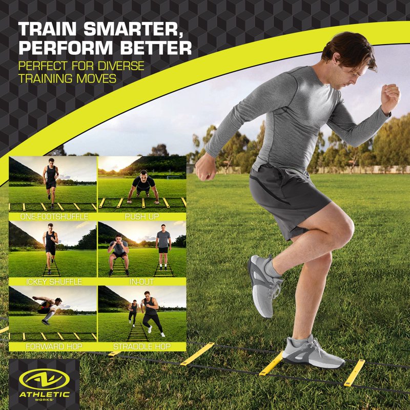 Speed Ladder Agility Training Set for Sports Performance