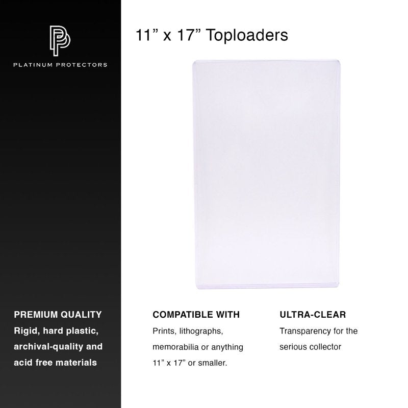 11x17 Poster and Art To-Loaders - Pack of Multiple Sizes for Collectors