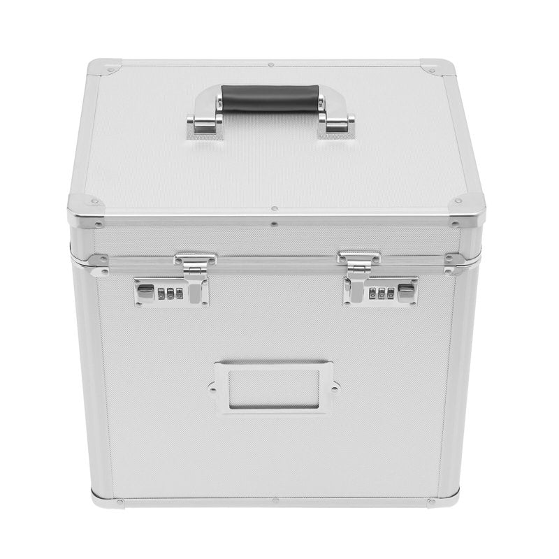 Fireproof Document Organizer Box Safe with Lock for Home Office Storage
