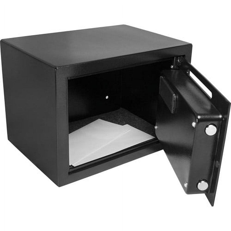 Compact Keypad Depository Safe for Cash and Valuables Security