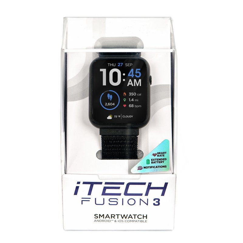 Smart Watch for Adults Unisex Rectangular Fitness Tracker with Heart Rate & Sleep Monitoring