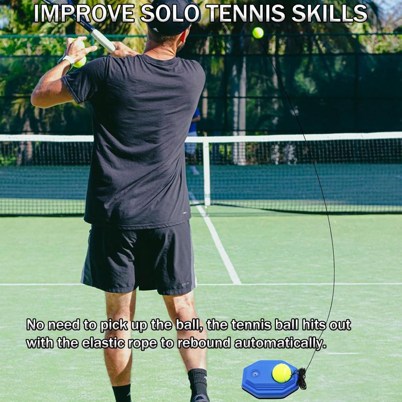 Adult Tennis Racket Set 2 Pack with Balls Overgrips Trainer Bag - 27 Inch