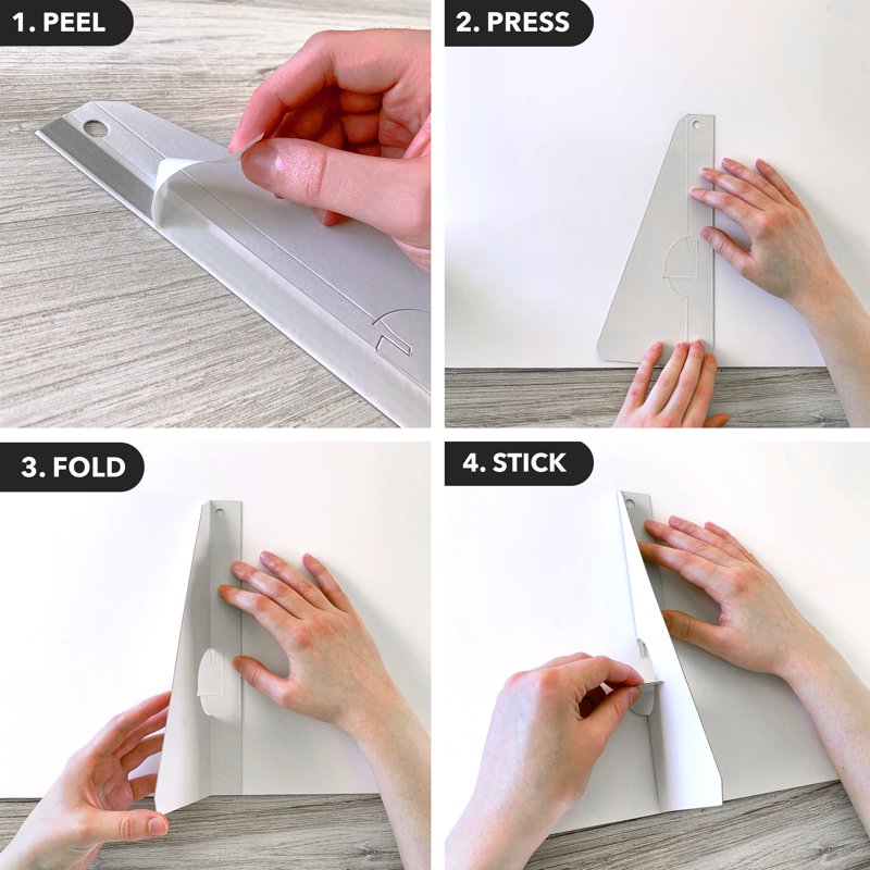 Self-Adhesive Easel Backs for Posters Signs Arts & Crafts - Set of 5