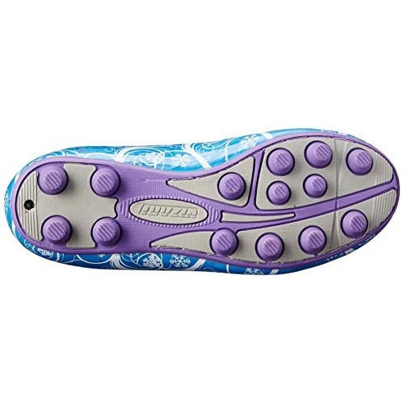 Vizari Frost Kids Soccer Cleats - 13.5 Blue Purple, Firm Ground Youth Shoes